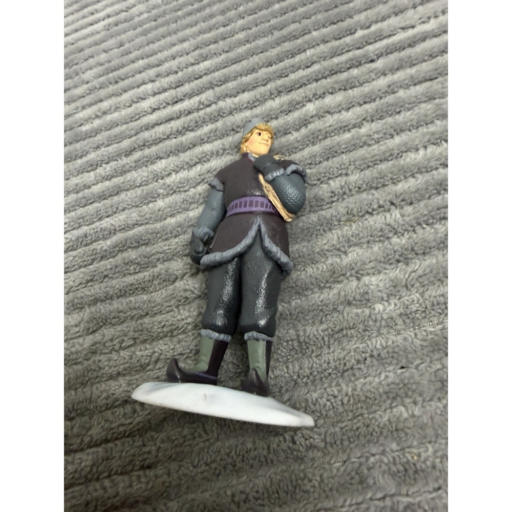 Kristoff Character Disney Frozen 4" Figure PVC Toy On Base
